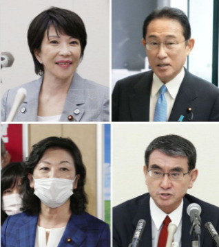 日本自民党总裁选举开始进行候选人登记 4人将参选