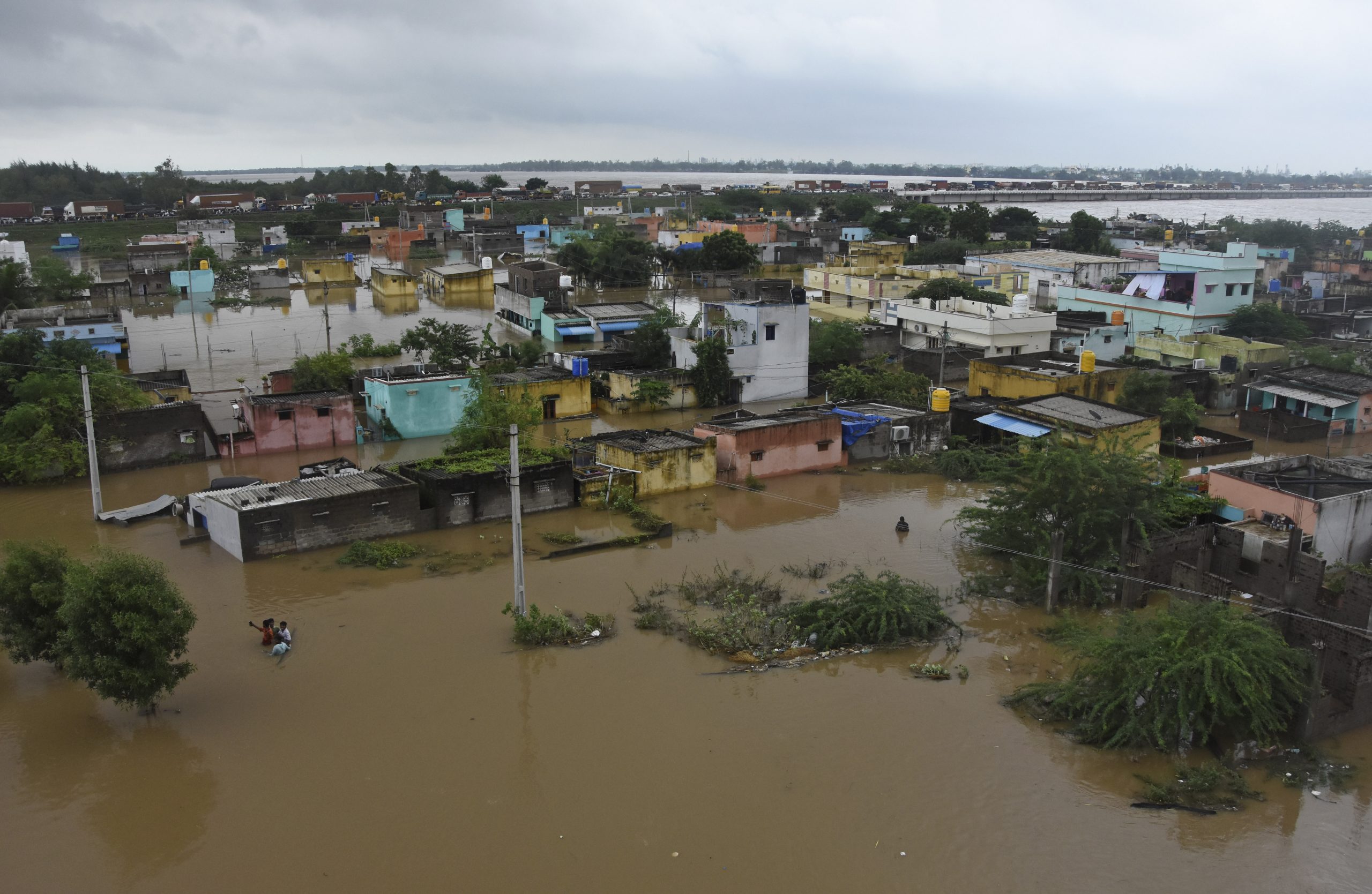 印度南部大雨成灾！已知17人死亡、数十人失踪