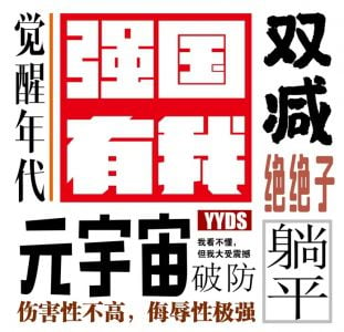 拼盘 觉醒年代YYDS双减列「十大网络用语」