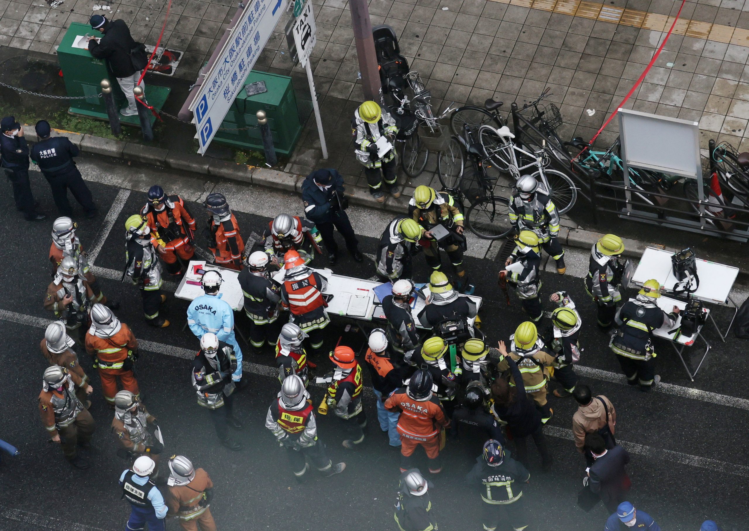  看世界)大阪严重火警 疑精神科诊所遭纵火 27人无生命迹象