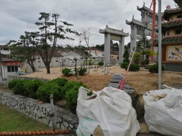 供fb：森州庙宇将在农历新年装饰及举办活动让民众参与