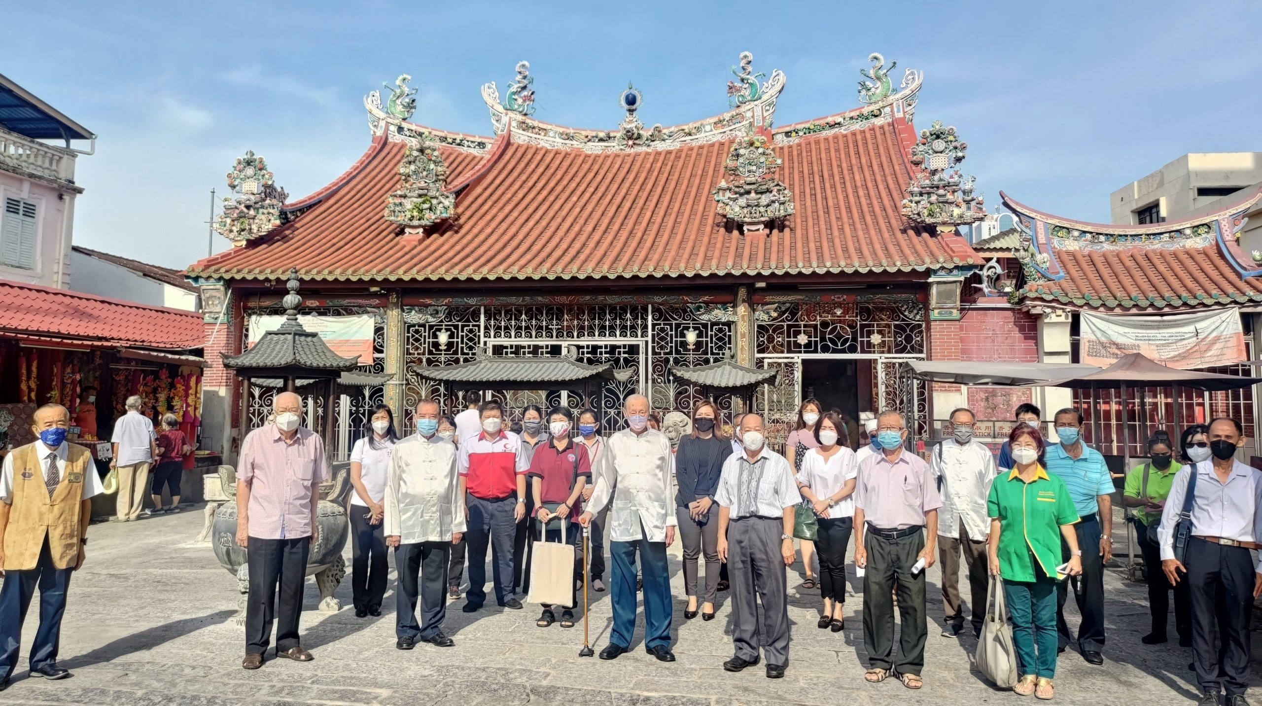 （大北马）观音亭石狮子遭人蓄意破坏，广福宫入图欲建围篱无下文