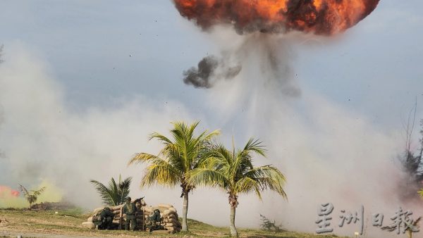 供FB／出動3軍逾900戰兵及各類戰機，海陸空維和演習 還原“生死”戰況