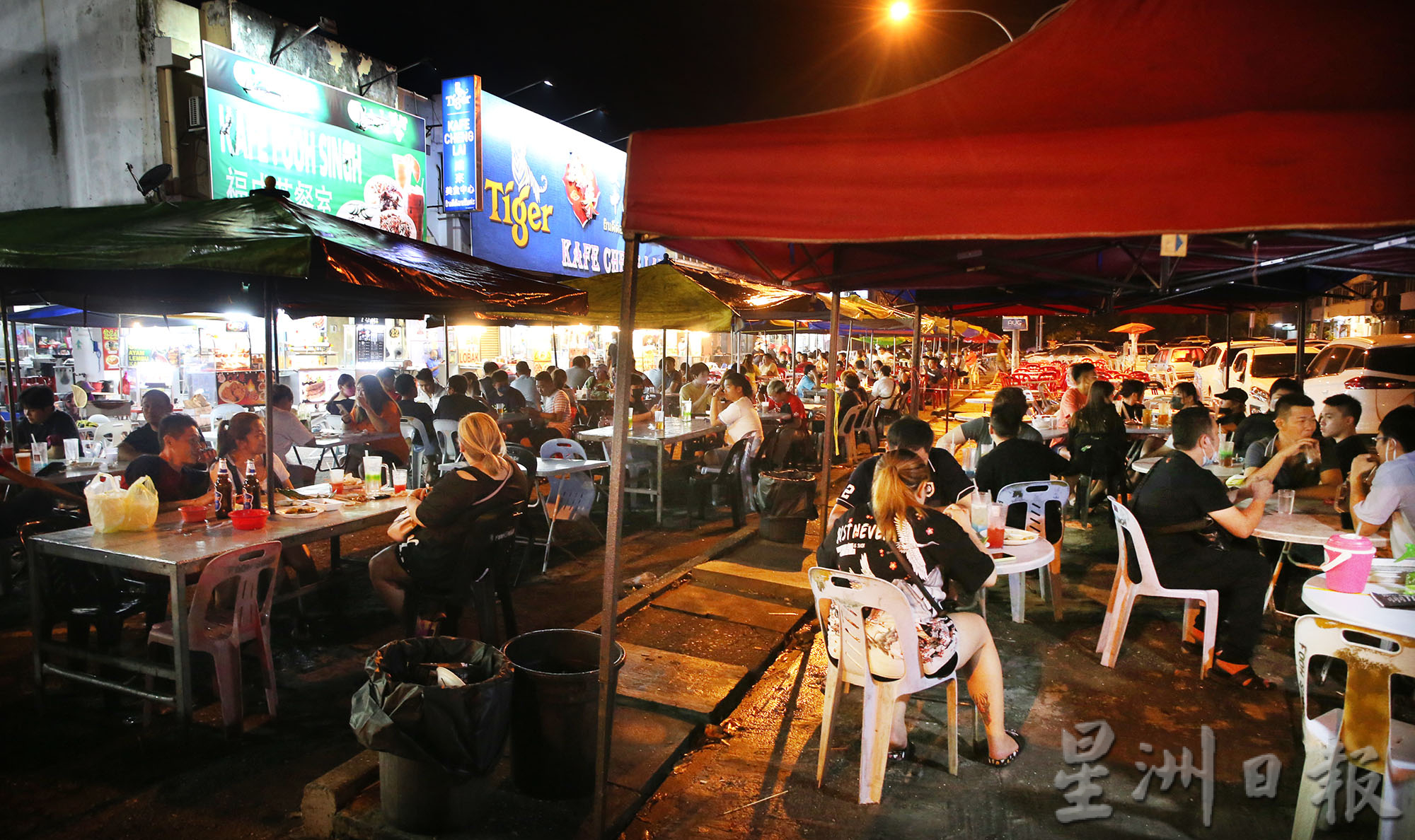 大霹雳时事焦点／怡新都晚间食肆营时复常 少夜生活少消费生意不如疫前