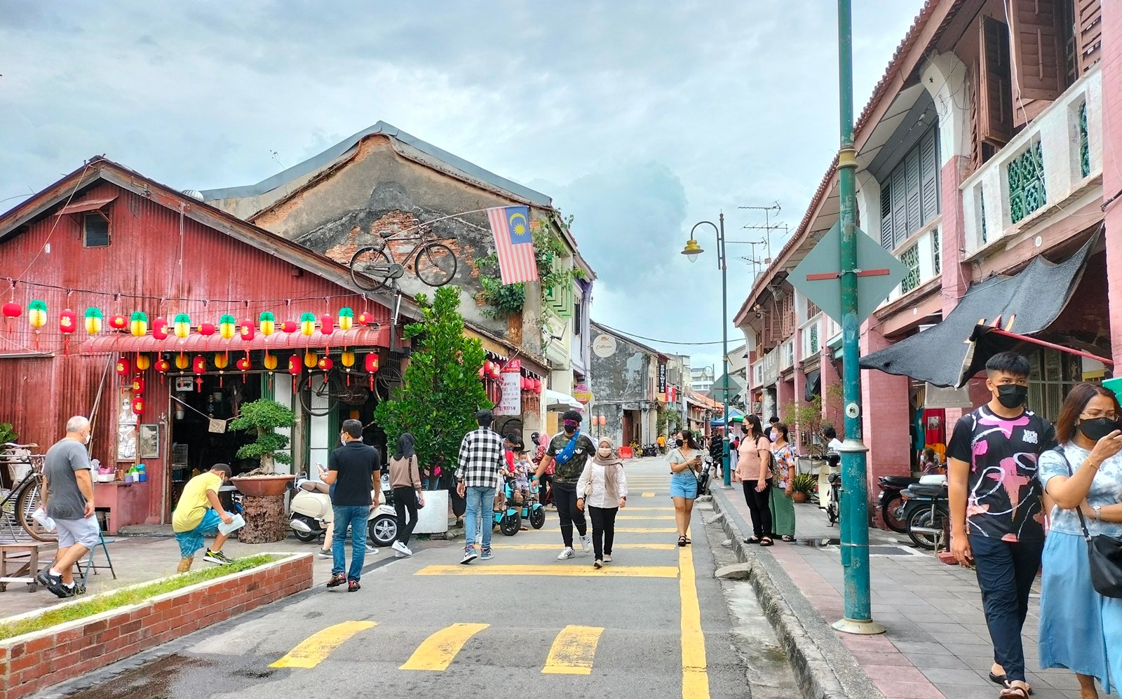 （大北马）曹观友走访乔治市探行情  业者指 国门重开旅游业未即时见起色