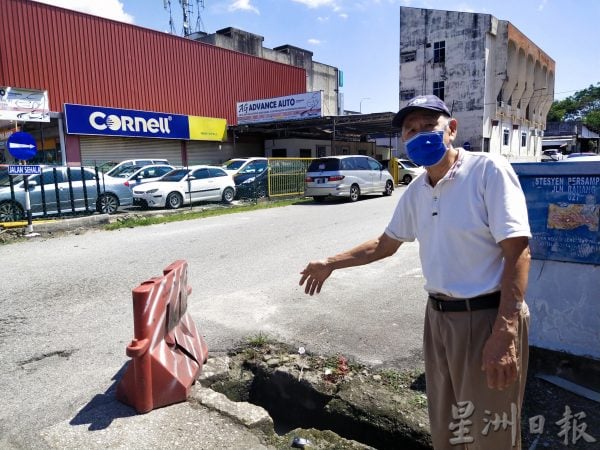 供fb：花城大小事：芙蓉端姑安达路沟渠长期积水，逢雨必淹