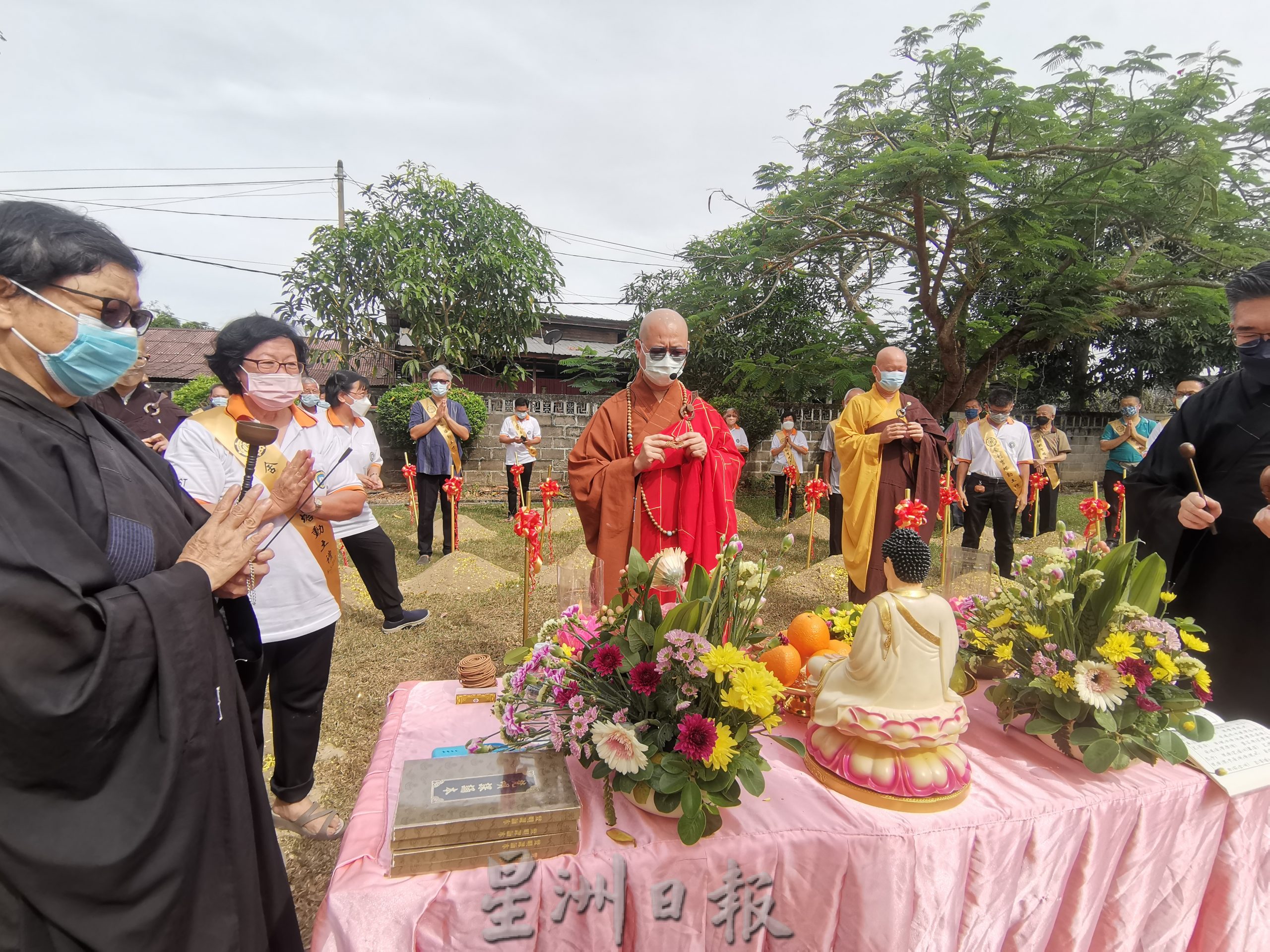 （大北馬）吉輦佛教會舍利寶塔動土禮