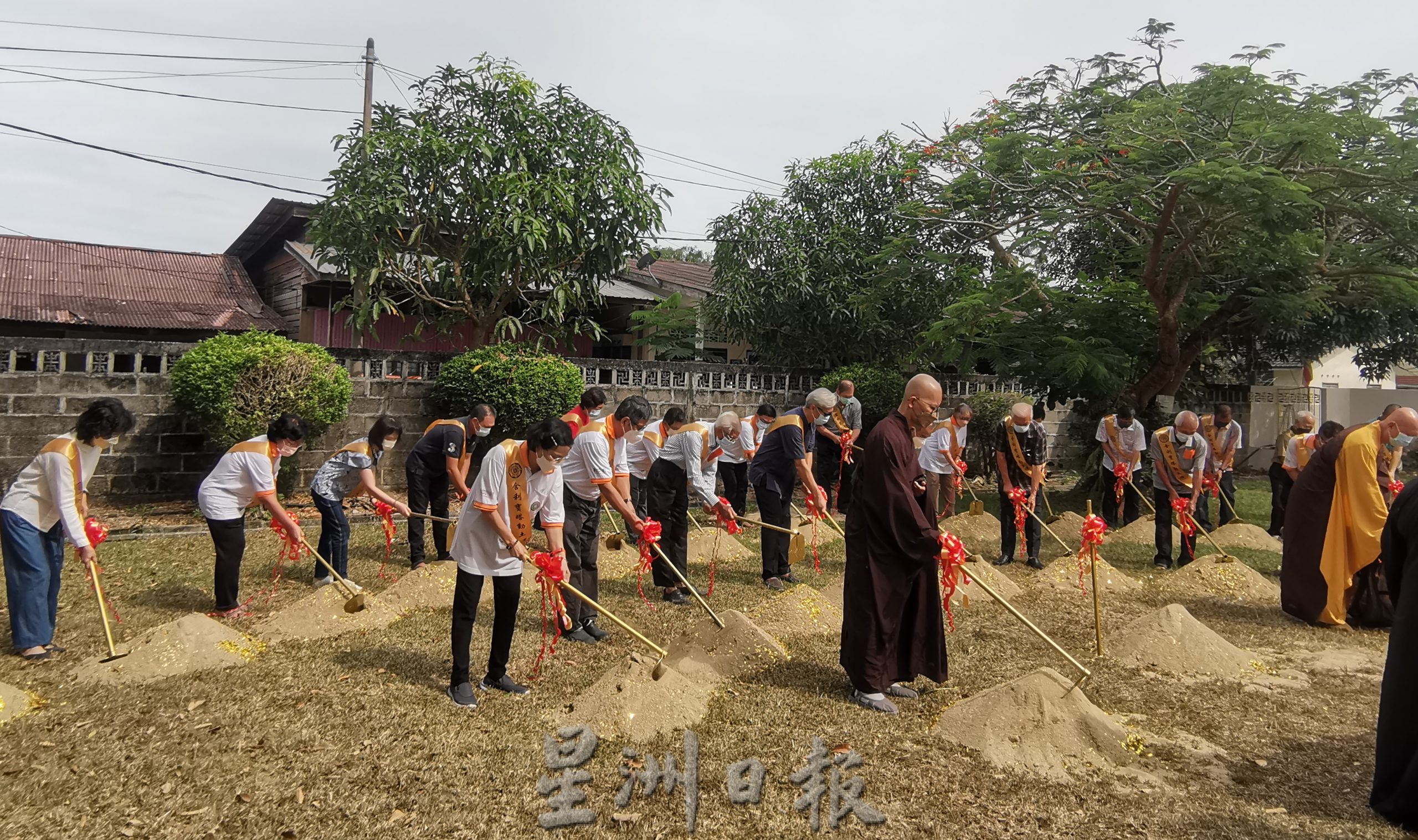 （大北马）吉辇佛教会舍利宝塔动土礼