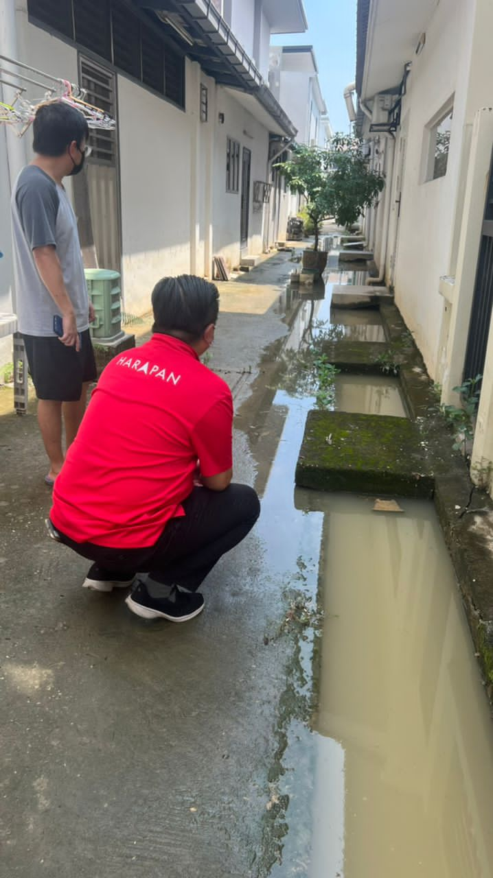 大都会/后巷沟渠下陷，雨后后巷必淹水！