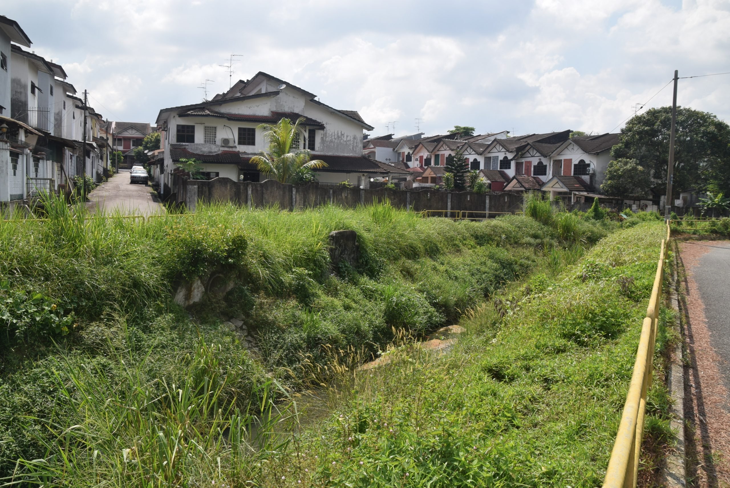 柔：【民生特工队】：公主花园防洪沟杂草丛生，居民盼定期进行清理工作