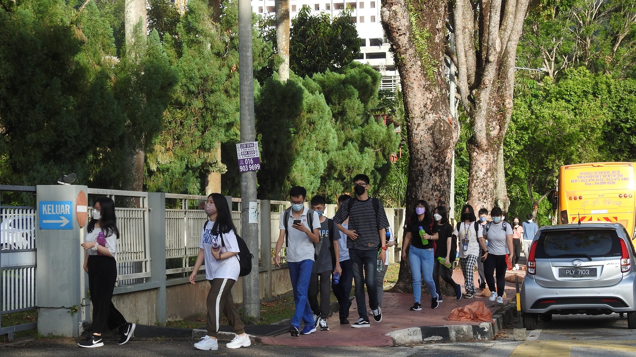 （大北马）拉曼大学学院槟城分院师生新学年全体回归校园，丹绒武雅水池路社区又见青春身影