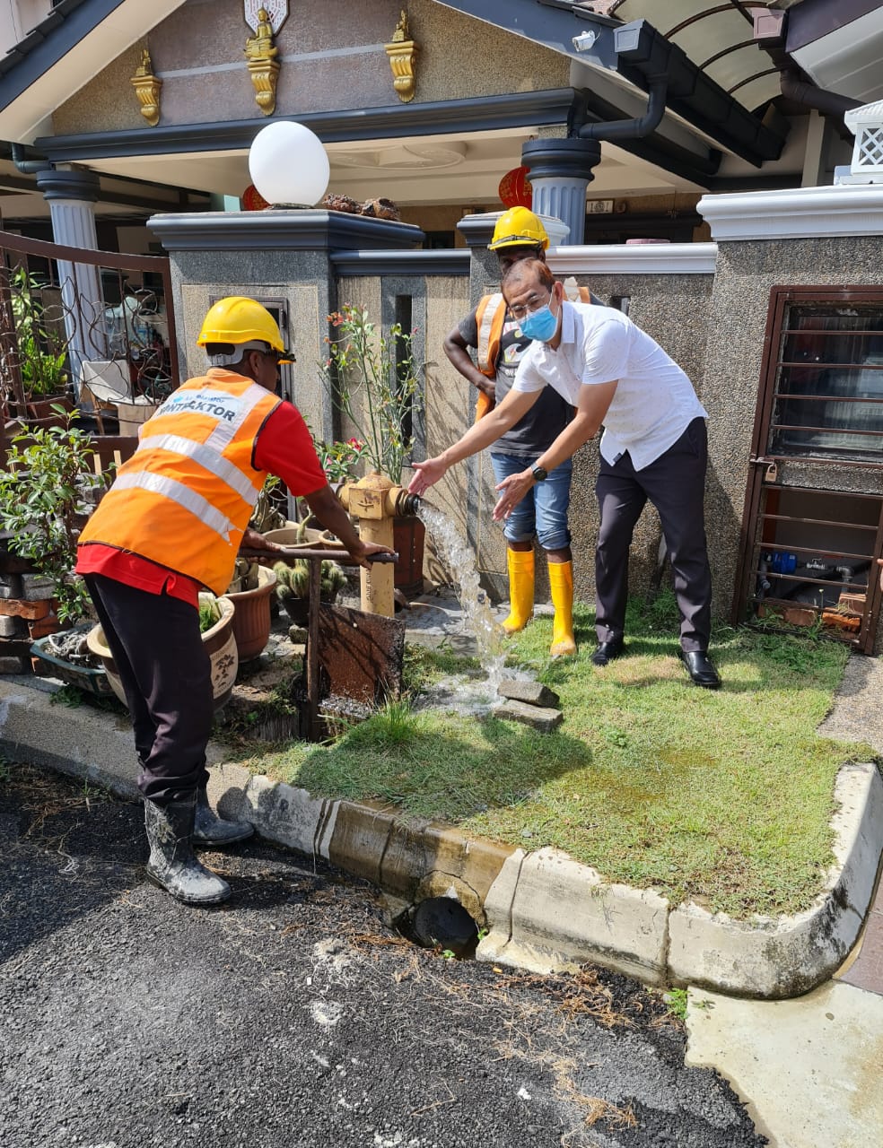 巴生武吉丁宜2蝴蝶公园后住区 水压低456户无水用