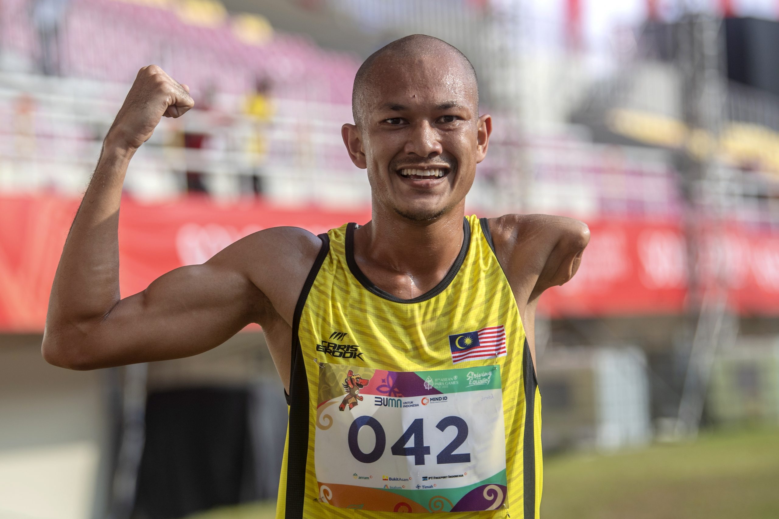 SUKAN PARA ASEAN SOLO 2022:IDN02_03082022_EMAS