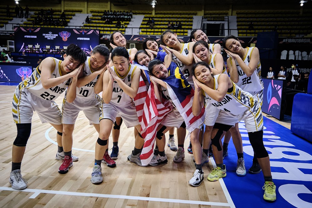 亚洲U18女篮赛|越战越勇破蒙古不败身  马女成功重返甲组！