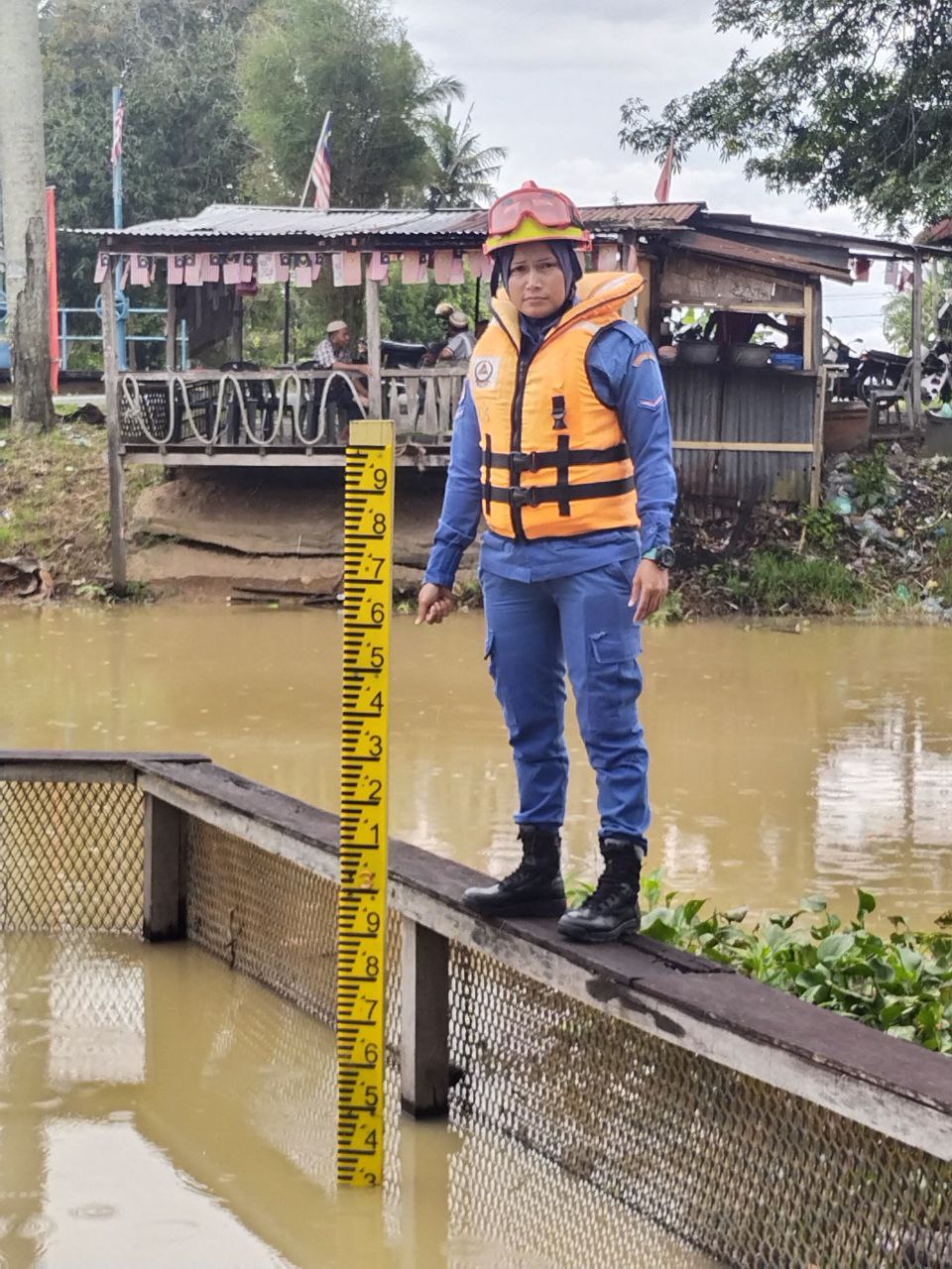 吉打州内的三条河流水位拉警报；另有7条河流已超过警示水平