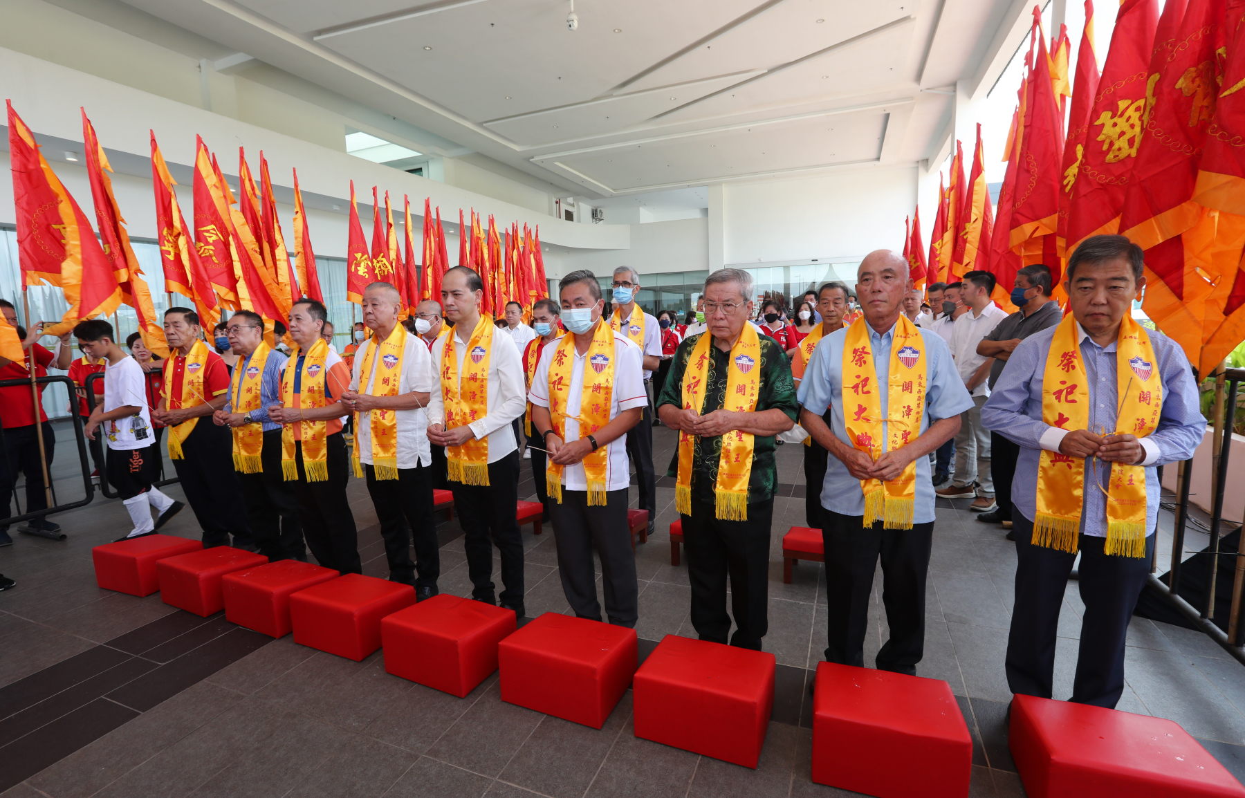 全马逾20陈氏宗亲会参与  ​开漳圣王祭祀大典顺利举行