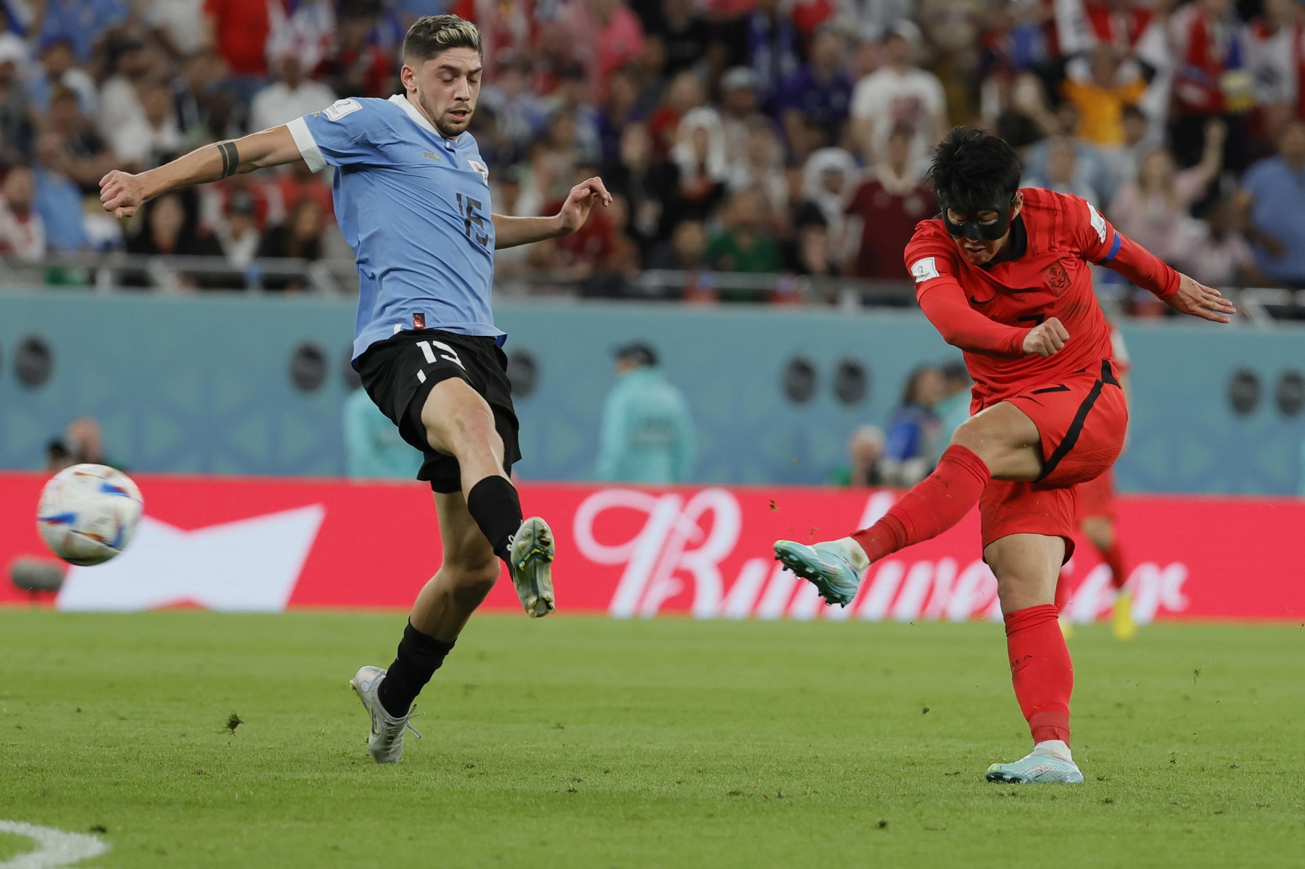 世界杯QATAR SOCCER:FIFA World Cup 2022 - Group H Uruguay vs South Korea