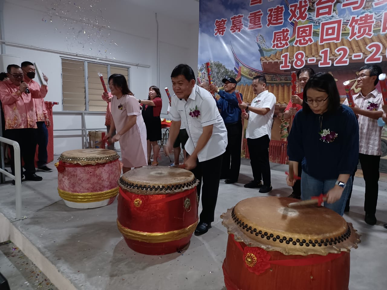 大都会/疫情关系，加影镇方寺筹募重建戏台与复新寺庙基金感恩回馈晚宴延至昨晚举行