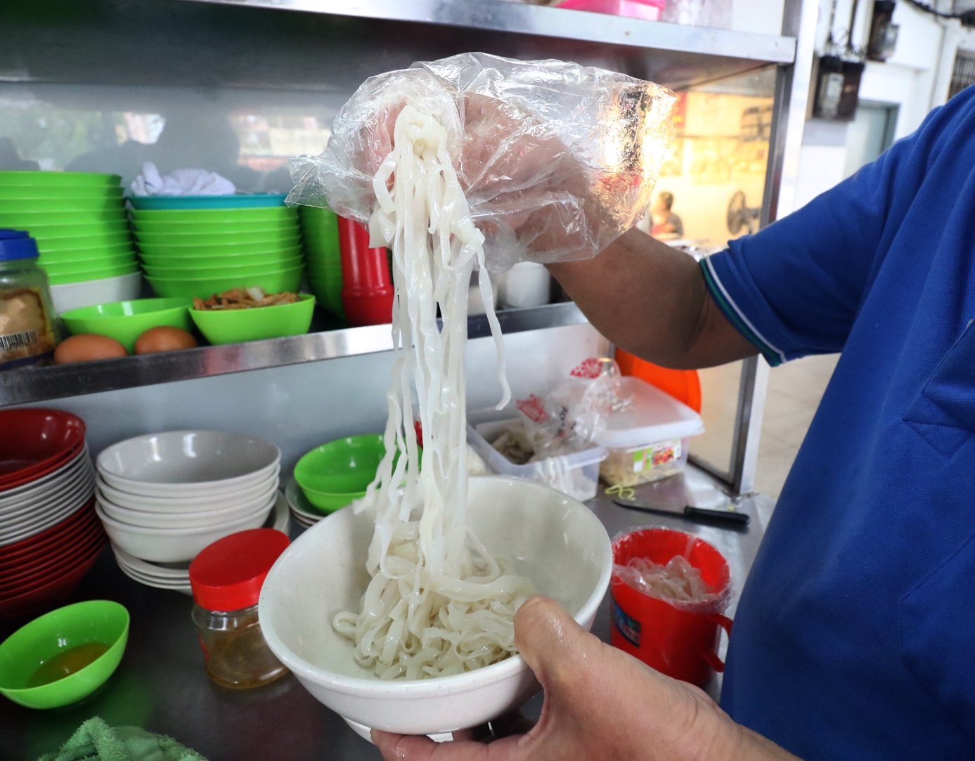 传统口味粿条汤掳获食客心与胃