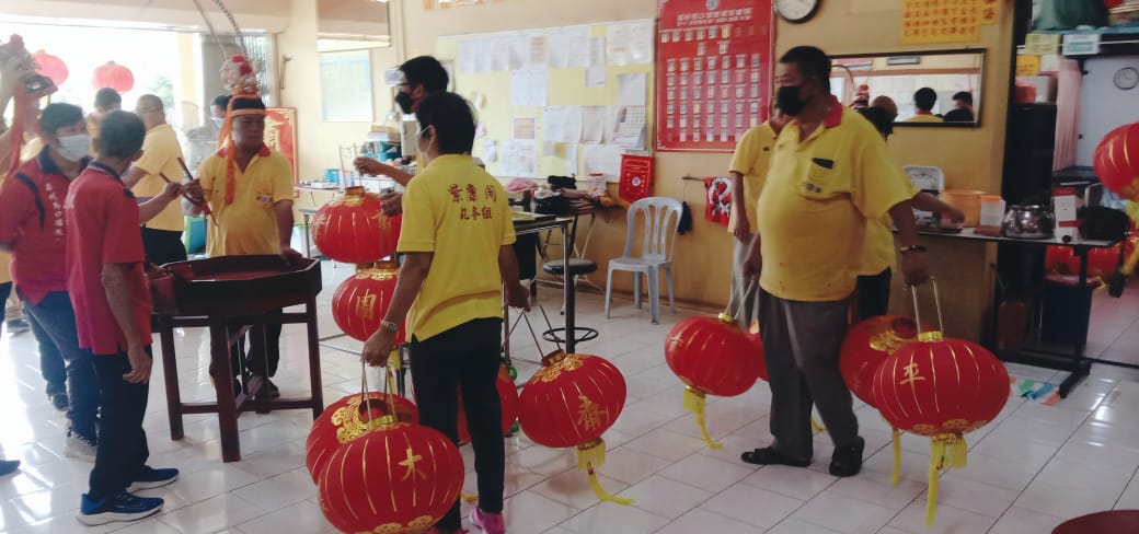 马口德教会扶鸾择吉日  亮灯舞狮迎新春