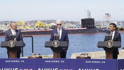 与澳英达成核潜艇协议抗中 美国防预算3.8兆创新高