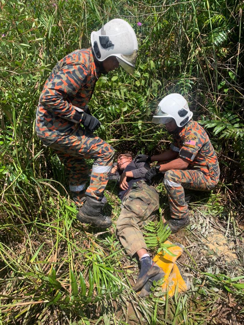 大都會:男子山林量地抽筋被救出/3圖