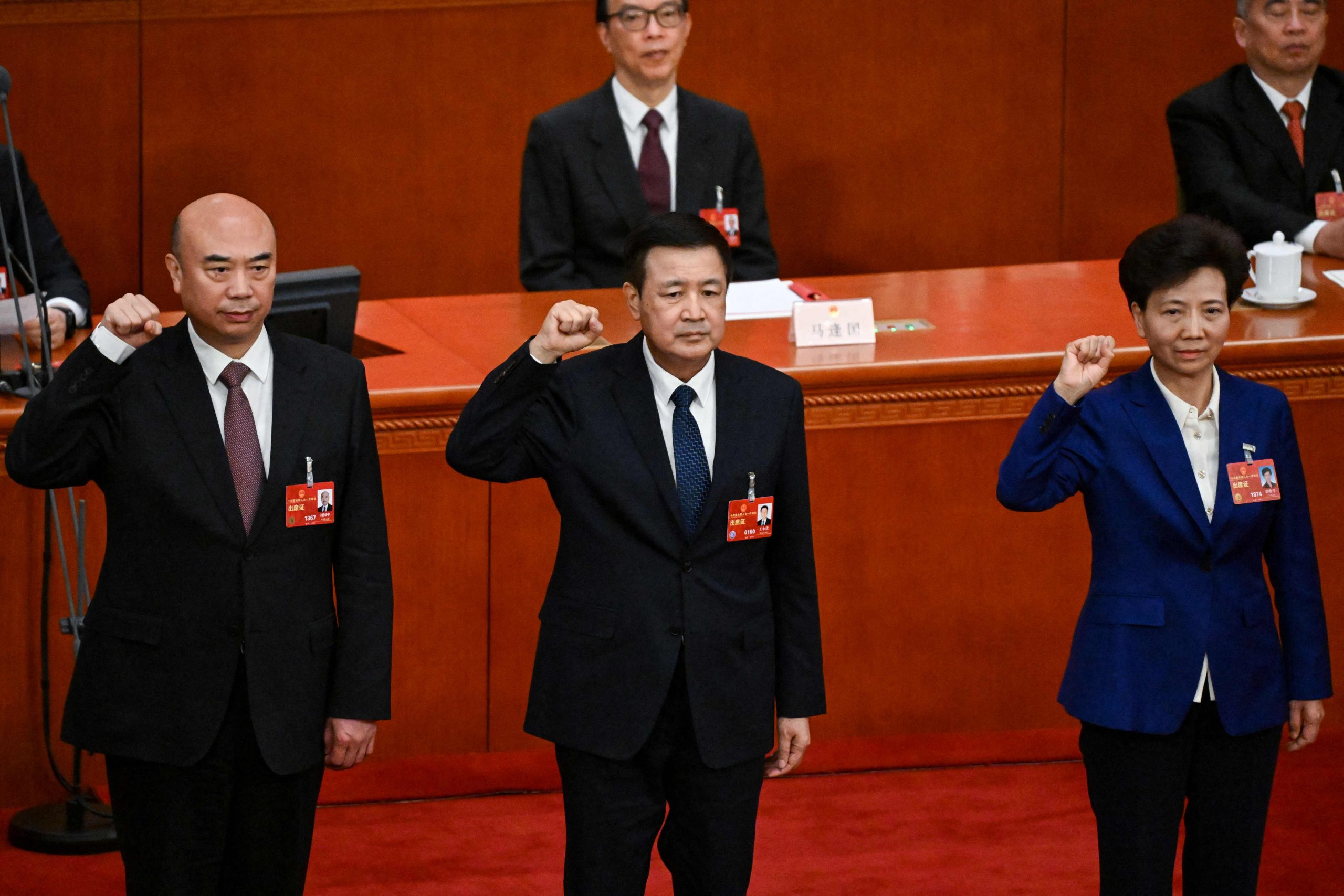 谌贻琴当选国务委员　为中共党和国家唯一女性领导人