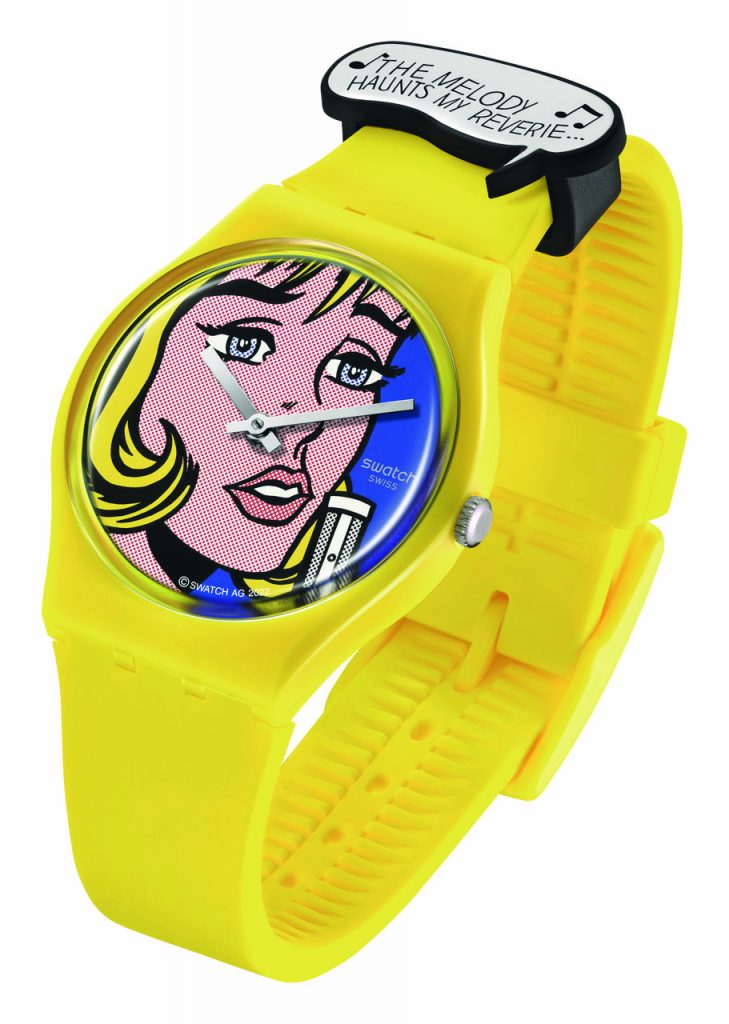 Swatch 把艺术名画嵌入表中，戴在手上