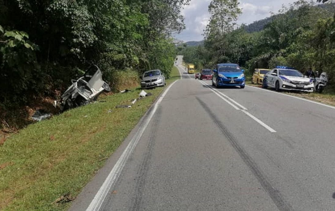 全國版:森州馬口通往彭亨金馬揚路發生死亡車禍，三死三傷