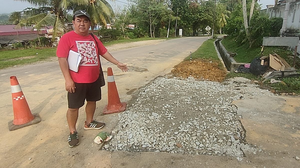 柔：地下水管陈旧频破裂  古来哥打路住区又制水