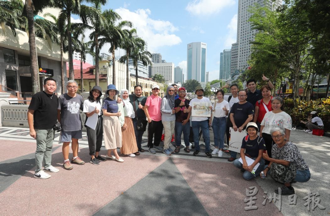 柔：通过画家视角发掘市区景色  柔写生会 将文化古迹定格