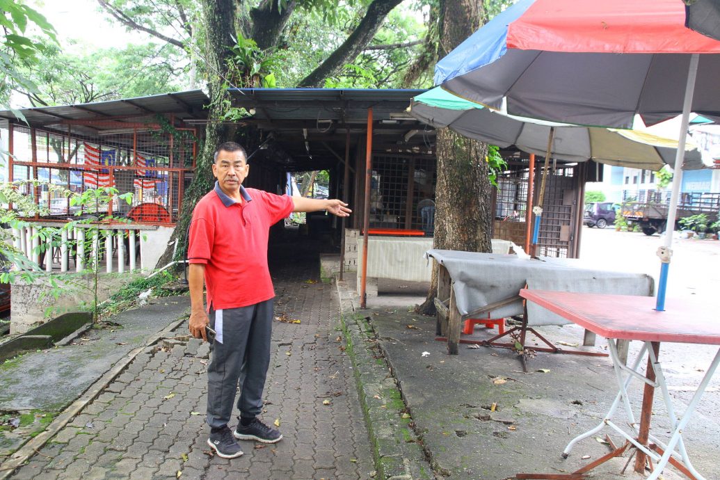 早報-大都會-餘保憑有關甲洞橫街路邊小販營業問題