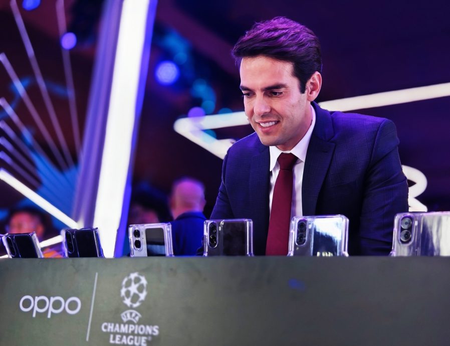 Image: Kaka at OPPO Hospitality Tent