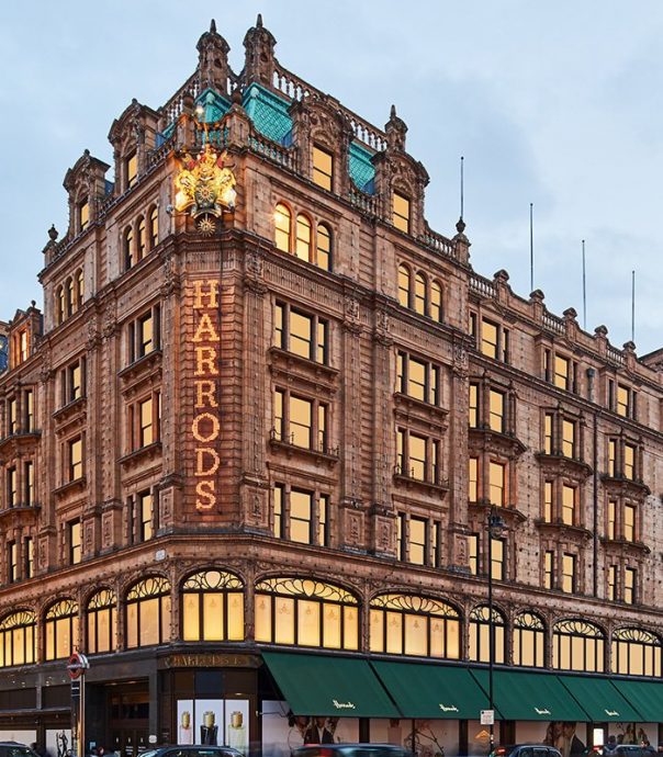 英Harrods百货在上海开设私人俱乐部 年费9.49万令吉起跳