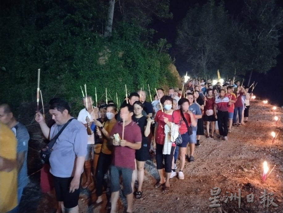 （大北马）夜游义山拜祭，去除霉运求平安