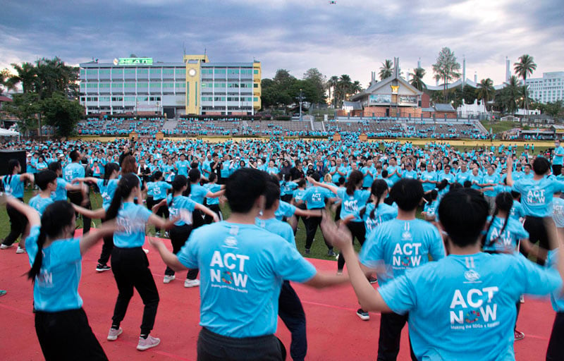 NS芙蓉／和平之跑，森州4500人朝气奔跑