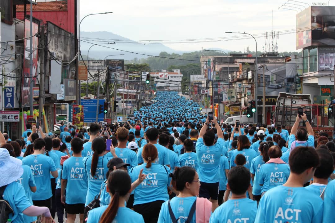 NS芙蓉／和平之跑，森州4500人朝气奔跑