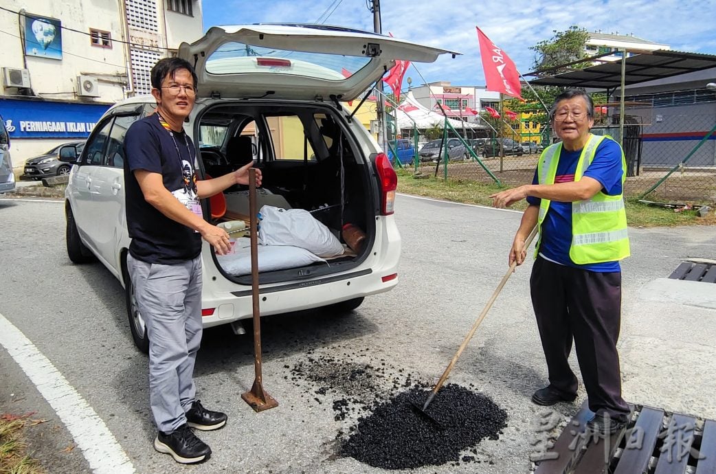 供星洲网：蔡永富：吴金财无作为，沉香路洞我来补！