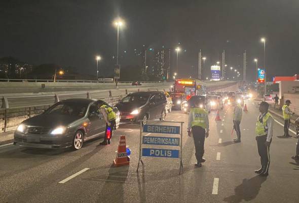 州选开票夜 警方：全国于午夜12时 实施道路管制