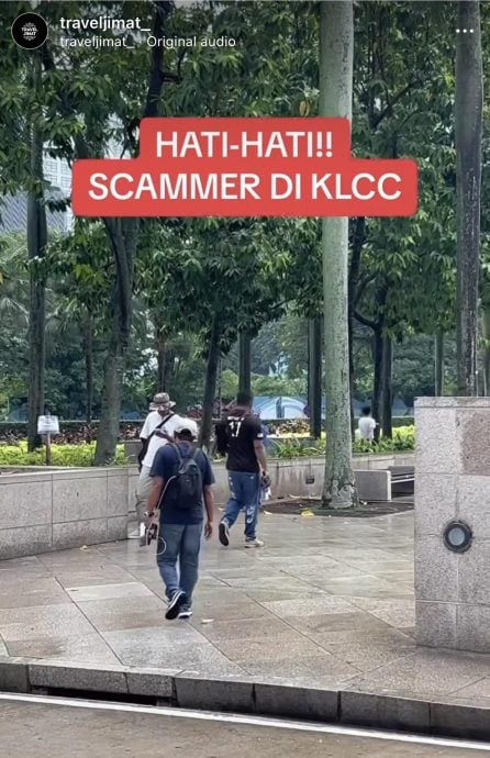  网揭KLCC一带“拍照党”横行 一张照片收费RM10至RM30