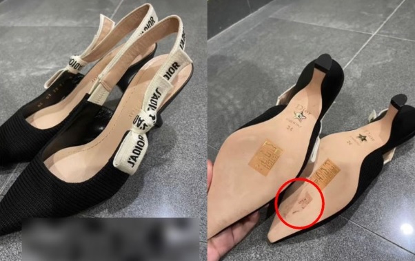  视频|用双面胶贴​Dior鞋底  商家：印迹除不掉 赔了RM4900 
