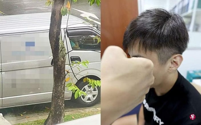 （已签发）柔：狮城二三事：男子要求查包裹   称被送货员袭3拳