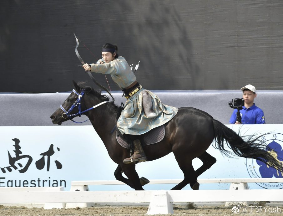 《封神》于适原定10月来马骑射比赛 因工作行程遗憾缺席