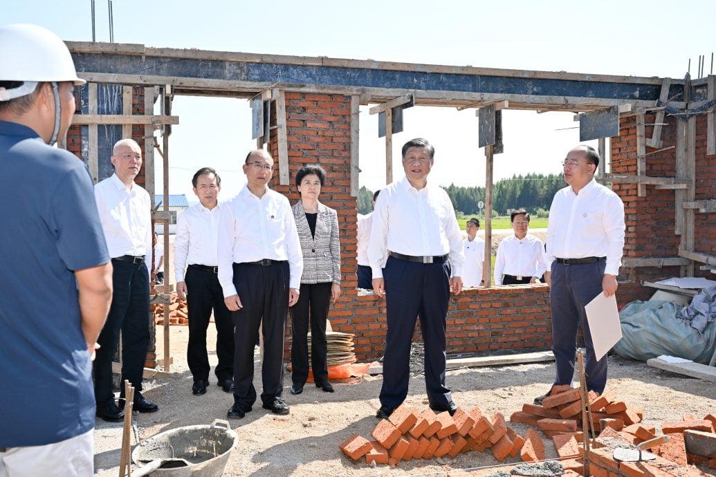 习近平访黑龙江 视察洪灾后重建进展