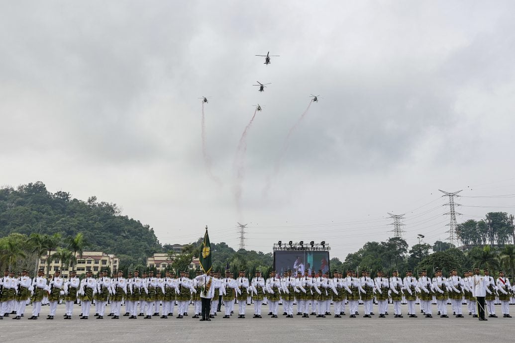 大馬陸軍首長退休記者會