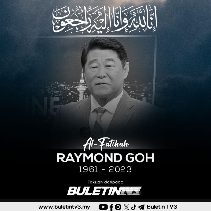 TV3资深主播Raymond Goh逝世 上月中风送院