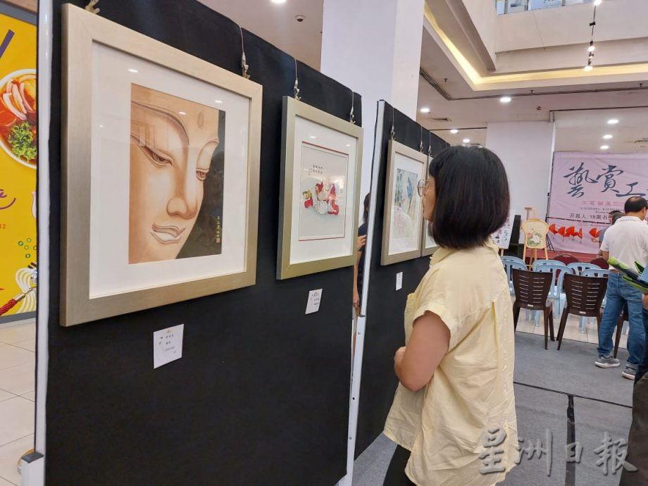 柔：新闻： 《艺赏工笔》工笔画展  26学员展示精美成品