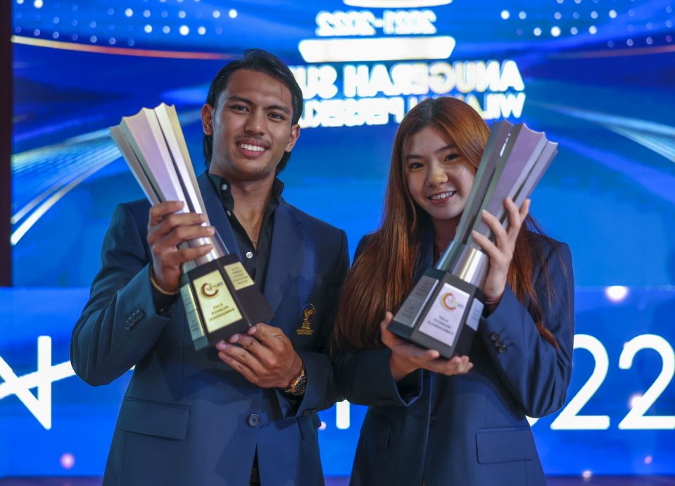 2021/22年联邦直辖区体育奖  艾利（吴祖儿）膺最佳男女运动员