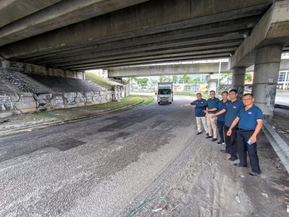 大都会/民政党巴生轰巴生多道路破损路烂