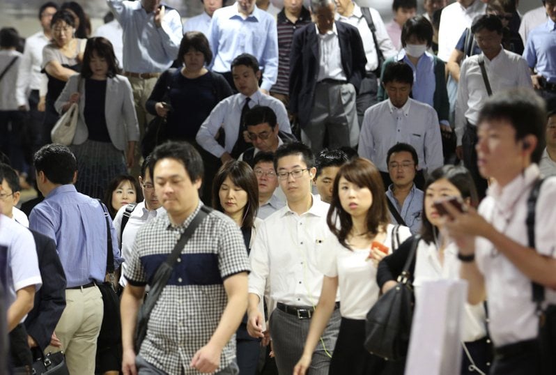 拚盘)日本员工幸福感全球垫底 土耳其印度中国列前三